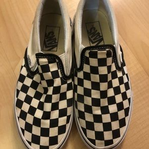 Checkered Vans